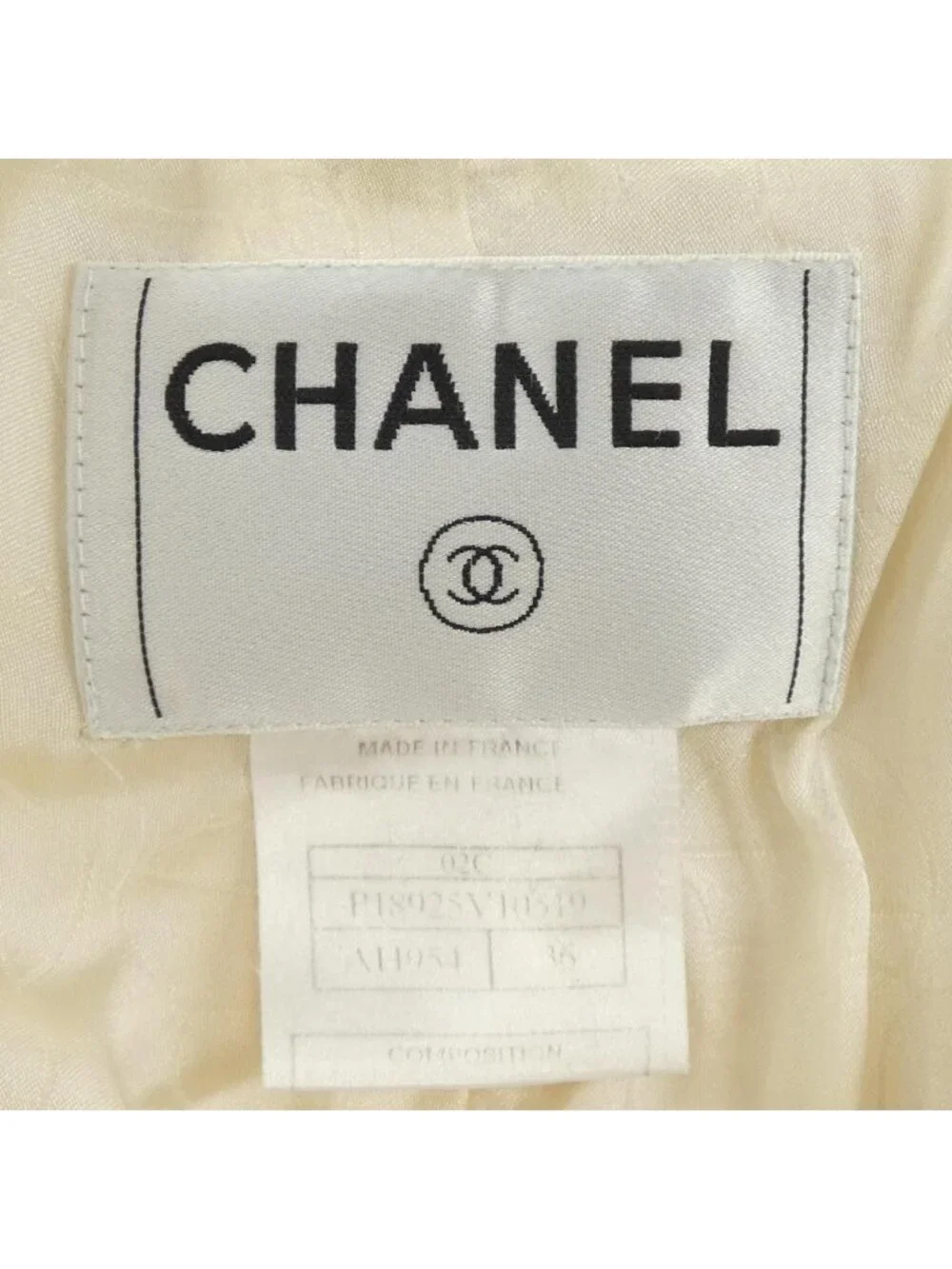 Chanel 02c Jacket Beige